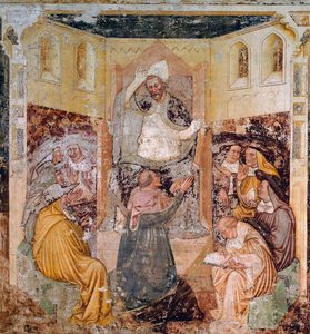 教皇的退位，来自圣厄秀拉的生活 作者 托马索达摩德纳托马索达摩德纳